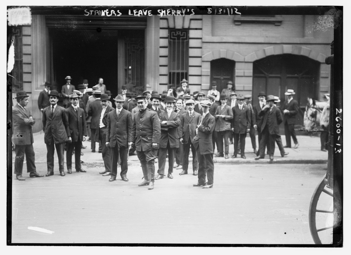 The 1912 general strike by waiters and hotel workers in New York City is the focus of the latest episode of @WrkClassHistory's On This Day in Working Class History #podcast at

spreaker.com/episode/7-may-…

#1u #UnionStrong #LaborRadioPod