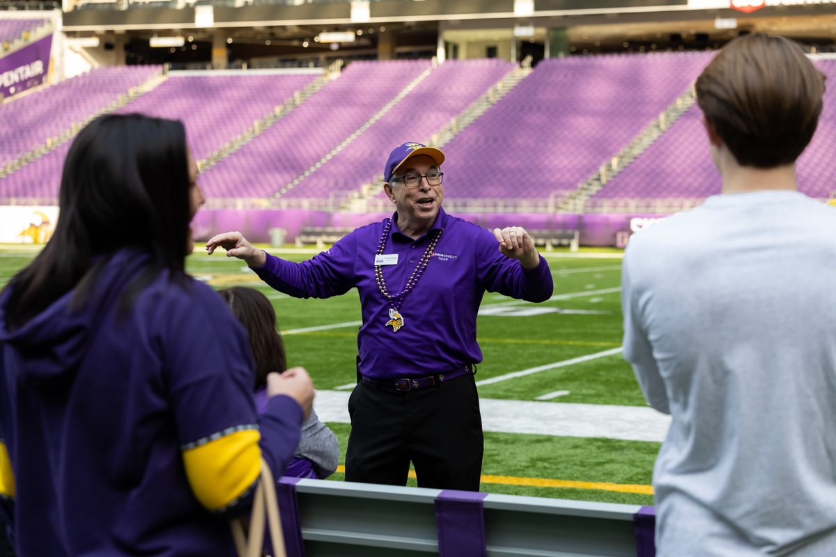 Missing football season? 🏈 Come take a tour of U.S. Bank Stadium to get your football fix until the Vikings are back this fall! 🎟️: bit.ly/2W3qKCx