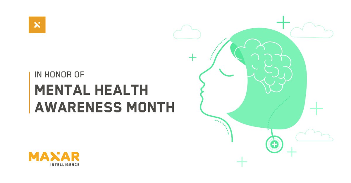 May is Mental Health Awareness Month. It's a time to recognize the importance of emotional well-being in our lives. At Maxar Intelligence we champion employee well-being with a supportive environment & resources like Lyra Health. Take charge of your mental health!