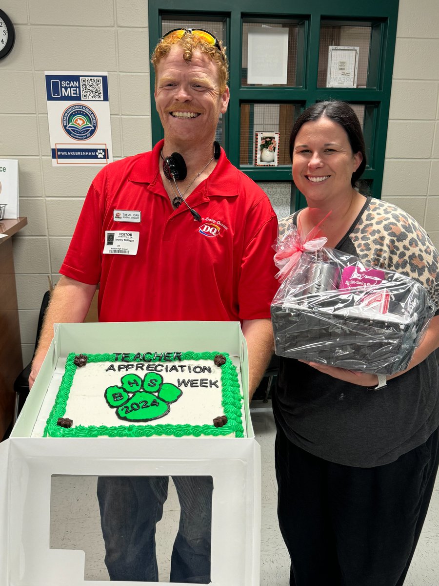 Brenham High School (@brenhamhs) on Twitter photo Thank you <a href="/DairyQueen/">Dairy Queen</a> of Brenham for showing your support during #TeacherAppreciationWeek <a href="/GriffinAdmin/">Jennifer Griffin</a> <a href="/SmittyA77/">Aaron Smithers M.Ed; BS Secondary Ed; BA Theater</a> <a href="/BrenhamHSCook/">Sarah Cook</a> <a href="/MCoachtoliver/">Mrs.CoachToliver</a> Thank you <a href="/DairyQueen/">Dairy Queen</a> of Brenham for showing your support during #TeacherAppreciationWeek <a href="/GriffinAdmin/">Jennifer Griffin</a> <a href="/SmittyA77/">Aaron Smithers M.Ed; BS Secondary Ed; BA Theater</a> <a href="/BrenhamHSCook/">Sarah Cook</a> <a href="/MCoachtoliver/">Mrs.CoachToliver</a>