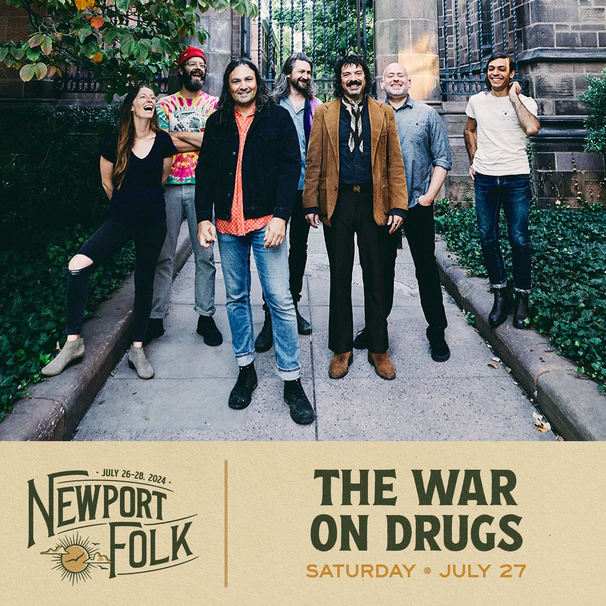 Newport Folk Fest (@newportfolkfest) on Twitter photo We're happy to announce that <a href="/TheWarOnDrugs/">The War on Drugs</a> will make their debut at the Fort this summer! On their behalf, <a href="/newportfestsorg/">Newport Festivals Foundation</a> will provide a grant to <a href="/PlayOnPhilly/">Play On Philly</a>, which provides intensive music education to K-12 students from Philadelphia who would typically lack access. We're happy to announce that <a href="/TheWarOnDrugs/">The War on Drugs</a> will make their debut at the Fort this summer! On their behalf, <a href="/newportfestsorg/">Newport Festivals Foundation</a> will provide a grant to <a href="/PlayOnPhilly/">Play On Philly</a>, which provides intensive music education to K-12 students from Philadelphia who would typically lack access.