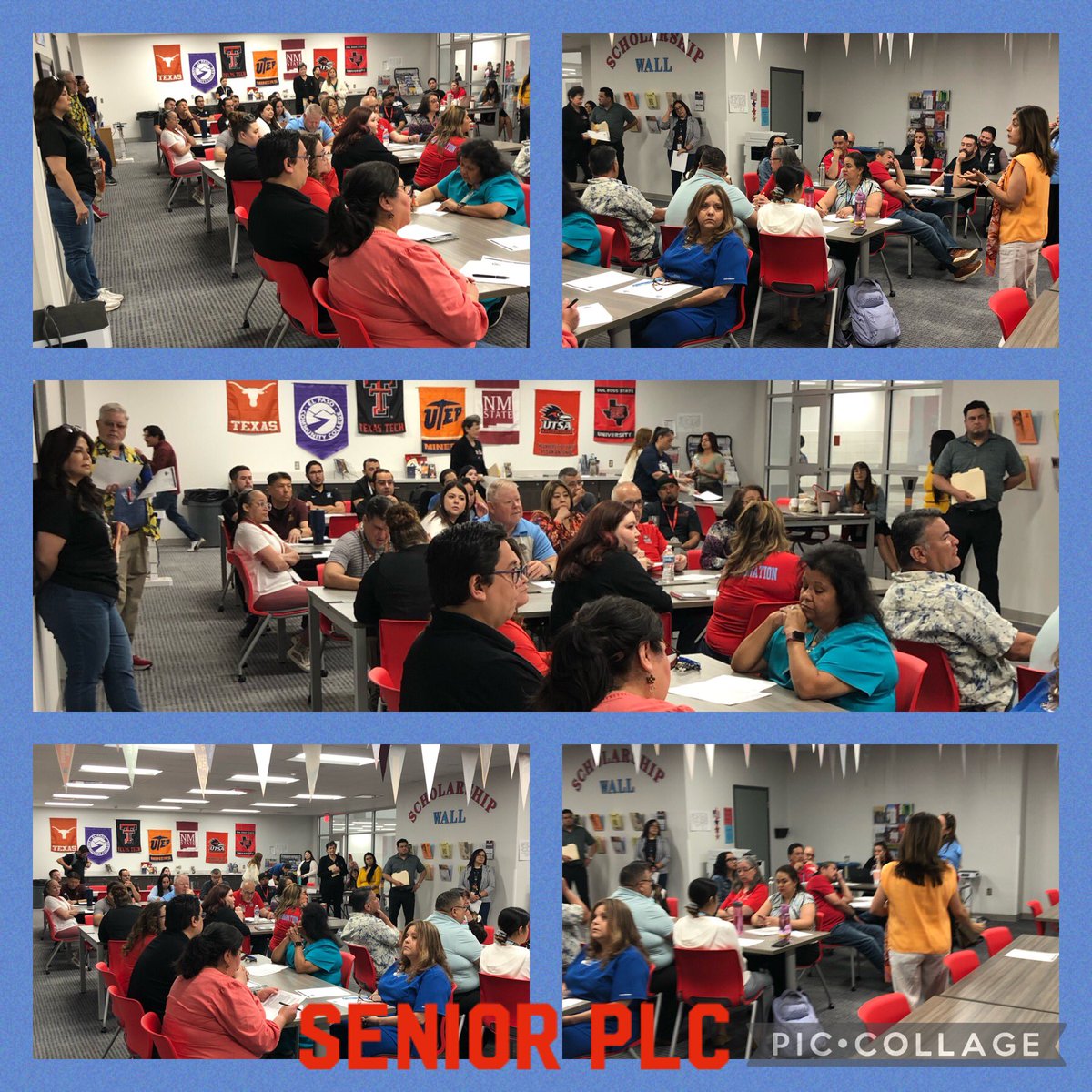 Thank you so much Senior teachers for meeting with us this morning for PLC to help Seniors graduate. We truly appreciate all you do! It takes a BULLDOG NATION 😊 @Socorro_HS1 @EOlivas_SHS #SHSCOUNSELORCONNECTIONS