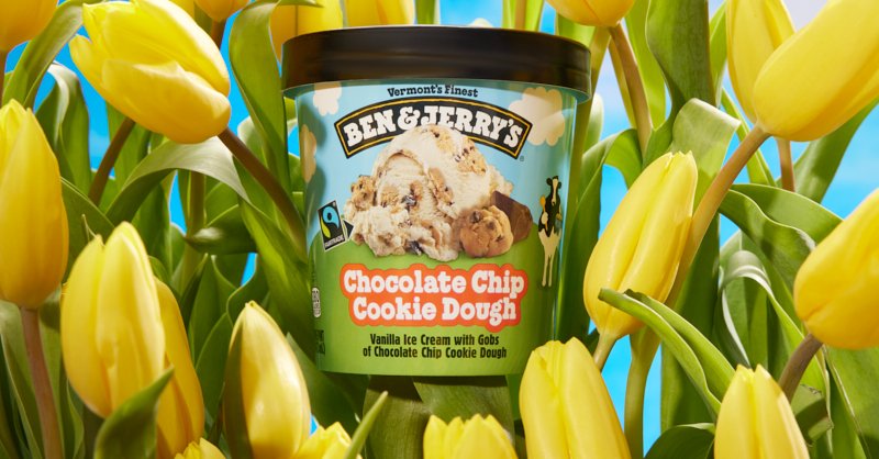 The sweetest flower in the garden. 🌼 Order Chocolate Chip Cookie Dough for delivery to your door now: benjerrys.co/4a65vUN