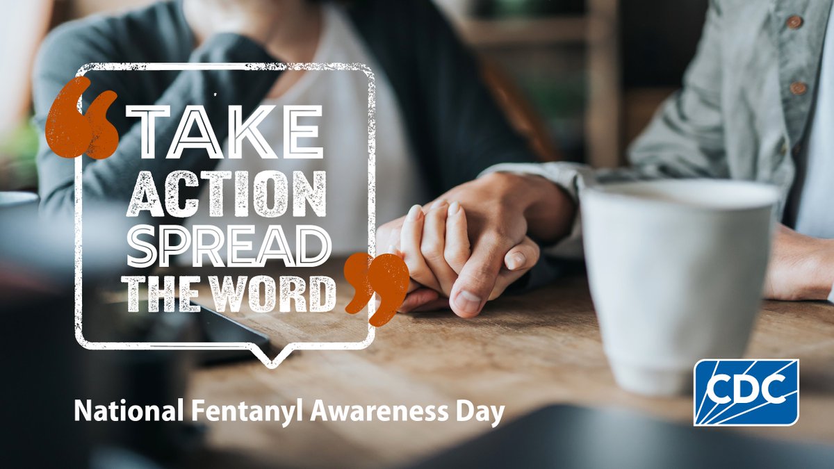 Today is #NationalFentanylAwarenessDay. 

Visit @CDCgov's #StopOverdose website to learn about the dangers of illegally made #fentanyl, the risks of mixing drugs, how #naloxone can save lives, & #recovery: bit.ly/3JJ2q2h #JustSayKNOW