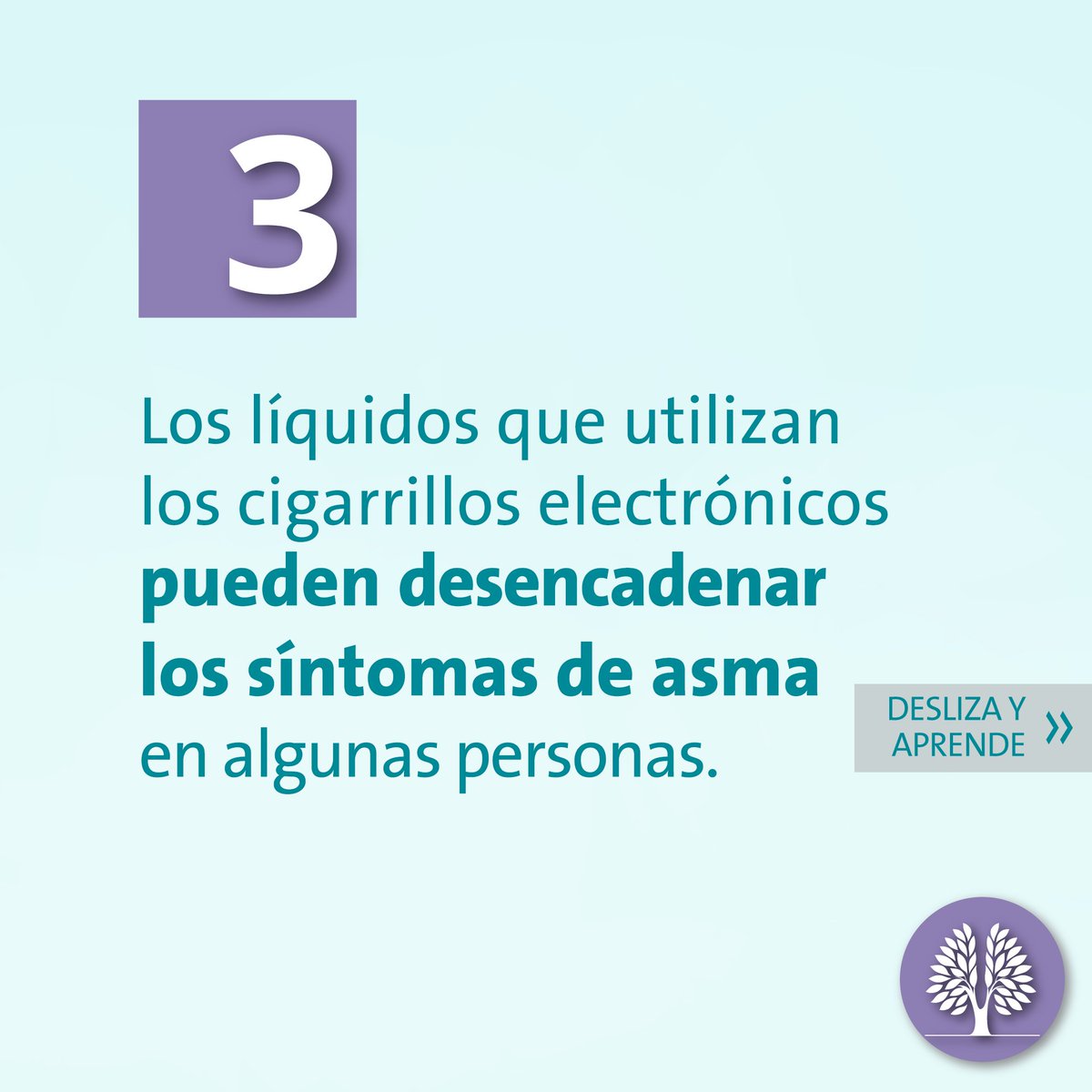 Para el #DiaMundialDelAsma ,7 de mayo. Compartimos contigo algunos factores que contribuyen a esta relación entre el vapeo y el asma o las crisis de asma.