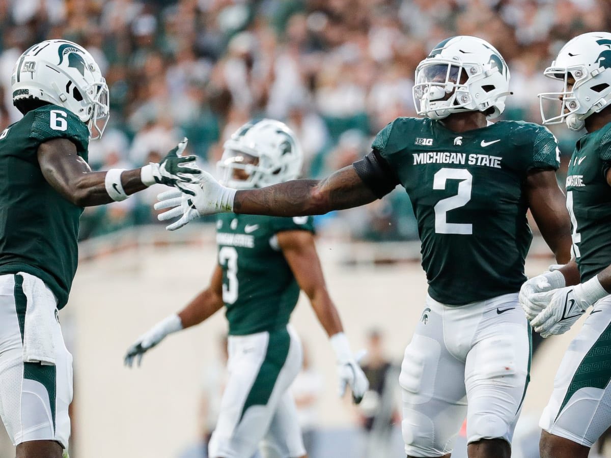 After a great conversation with @JoeS_Rossi, I’m grateful to say I have received my EIGHTEENTH Division One offer from @MSU_Football!!! @DLCoachLegi @CoachWozniakTE @jbuttermore2 @GoldenBears_FB @AllenTrieu @MohrRecruiting