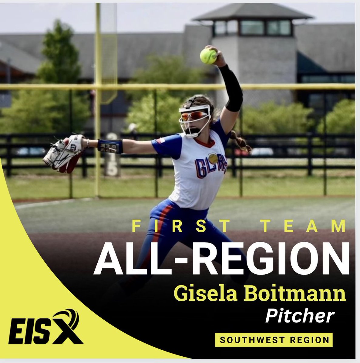 Gisela Boitmann makes the ExtraInnings Softball Class of 2027 Southwest All-Region Player List. @TexasGlory @ExtraInningSB