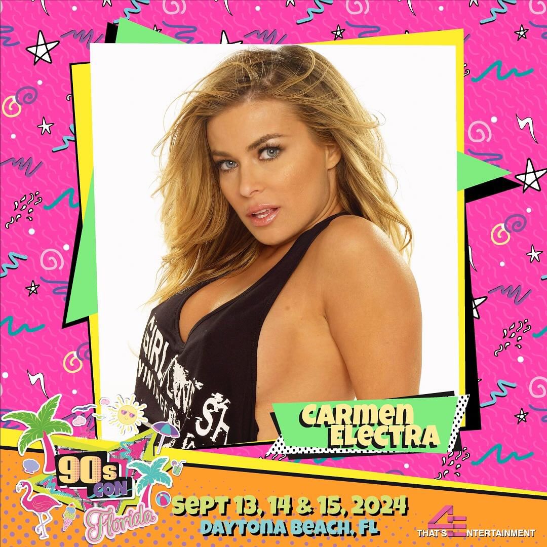 Daytona Beach, Florida! ❤️ I’ll see you September 14th & 15th for the 90s Con 🥰 Autographs, selfies, photo-ops and even a Q&A panel! 🤗 #Daytona #Florida #90s 🎟️ checkout.conventions.leapevent.tech/eh/90s_Con_FL_…