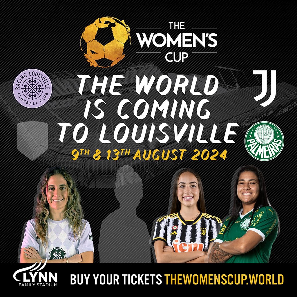 Ready to witness history in the making? We're thrilled to unveil the lineup for The Women's Cup 2024, featuring the best teams from across the globe. From August 9th to 13th, trust us, you don’t want to miss this one! 🏟️⚽ Secure your tickets now ➡️ @thewomenscupofficial