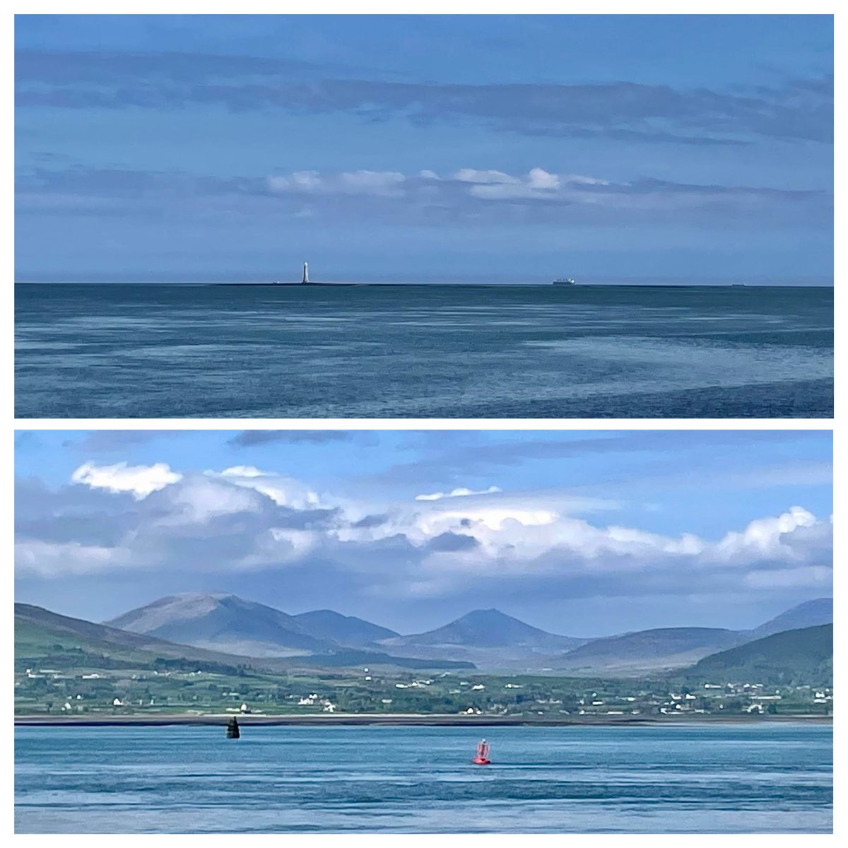 Definitely some good signs of Summer this afternoon - Carlingford Lough from Greenore!