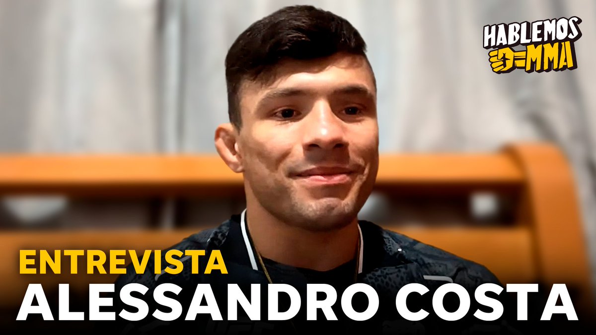 Alessandro Costa: "No me veo tan lejos" pelear por el título de UFC

VIDEO: youtu.be/i9KXLhzTaKQ