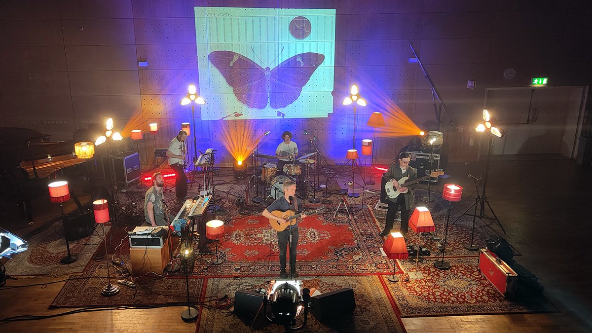 It's a very special Arena this evening as we present @wearevillagers live from Studio 1. Tune in from 7pm to hear songs from their new album 'That Golden Time', plus some favourites.
