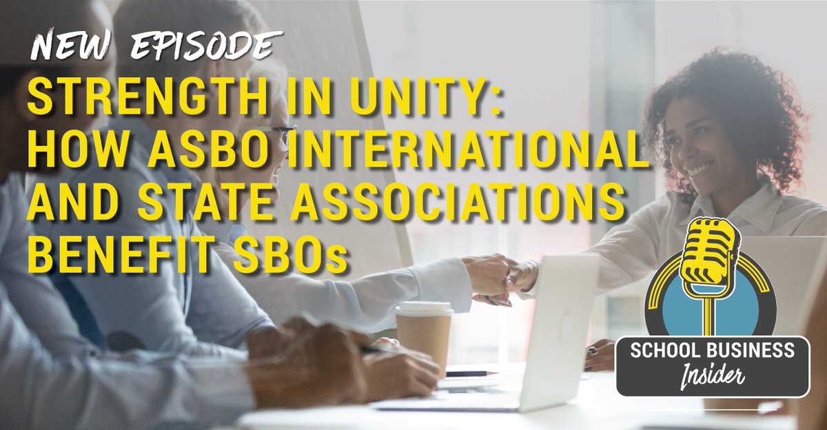 Tune in to @sbinsiderpod to explore the behind-the-scenes work of ASBO Intl. & state ASBOs. From strategic planning to creating the ultimate member experience, discover the dedication driving the future of #schoolbusiness! 🤝 podcasts.apple.com/us/podcast/sch…