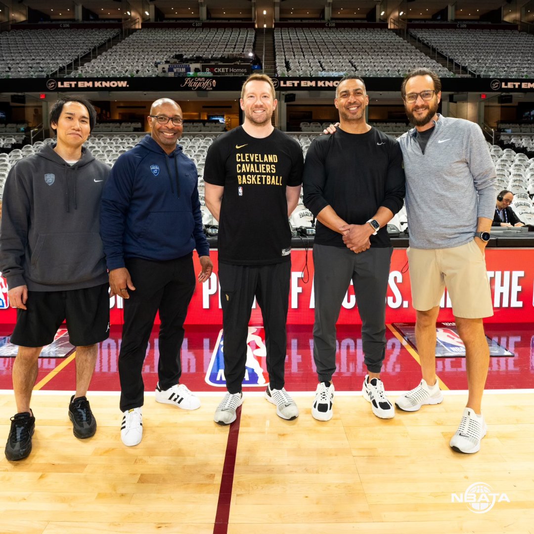 The @cavaliers #athletictraining staff shares a few thoughts during #playoffs! #greATness
.
.
.
#nba #nbata #nbaplayoffs #playoffs #athletictrainer #athletictrainers