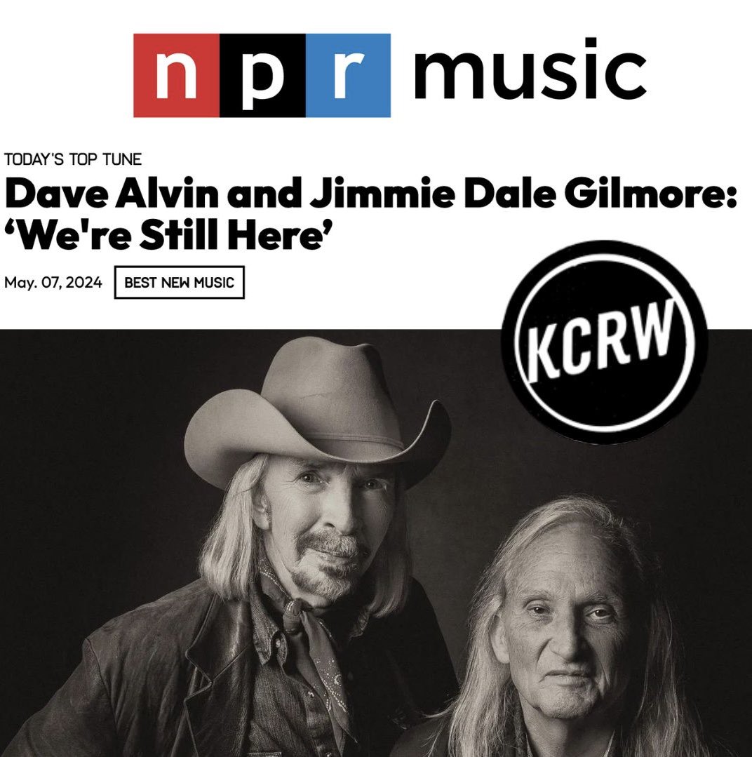 .@kcrw features 'We're Still Here' as TODAY'S TOP TUNE ⭐️ grab your free download today!! kcrw.com/music/shows/to… #newmusic #americanamusic @nprmusic @yeproc