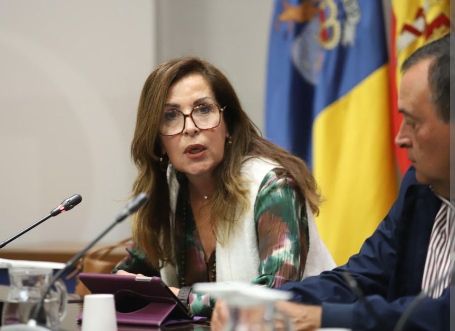 Mi felicitación a @LolaPadron3, que desempeñará con solvencia la responsabilidad de Diputada del Común de Canarias, siendo la primera mujer que ocupa el cargo. Agradecer la labor de @RafaelYanesMesa y felicitar a @julioperezsc, @Paquita_Luengo e @ibarrabetancort