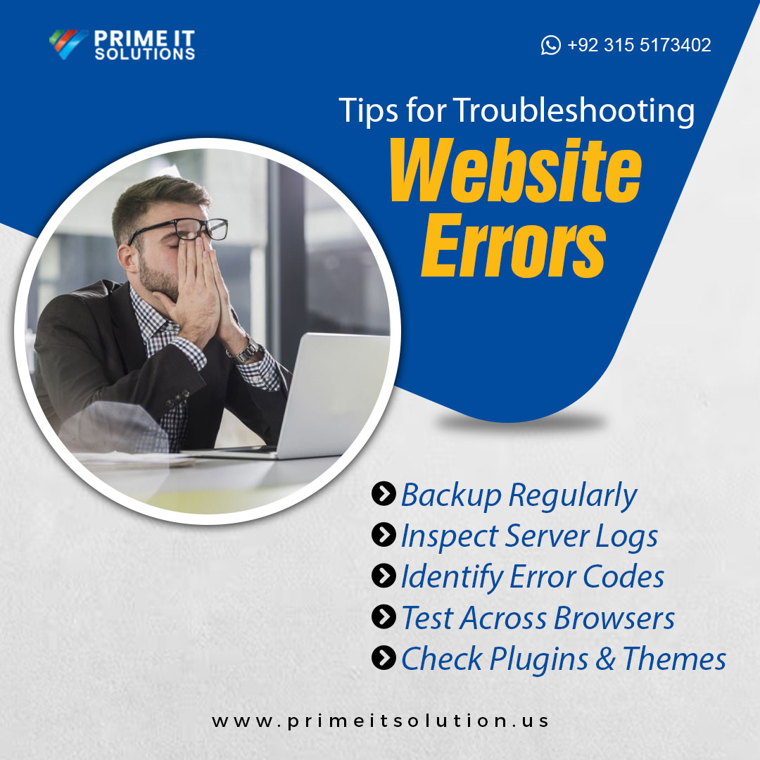 PrimeITSolutio3's tweet image. Facing website woes? 🛠️ Don&apos;t let errors stall your success! Follow our top tips for troubleshooting and keep your site running smoothly. Backups, log inspections, and more - we&apos;ve got your digital back! Need expert help?
Visit now: primeitsolution.us
#WebsiteTroubleshooting
