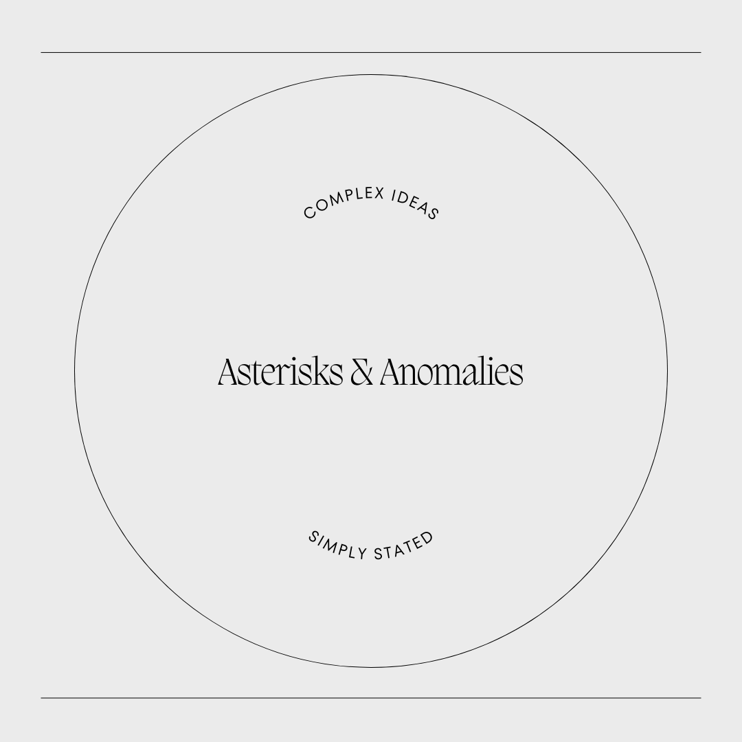 Asterisks and Anomalies tweet media