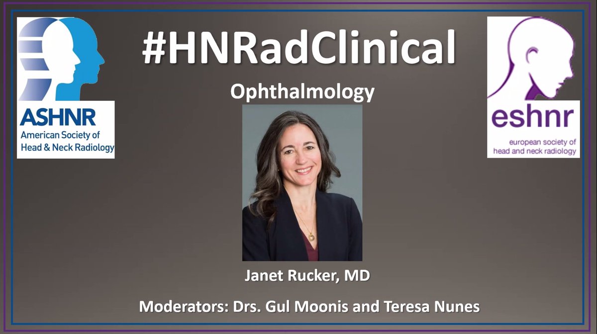 Thank you Dr. Janet Rucker for the great lectures and moderators Drs. @gmoonis & @TeresaN1977 See you in the next @ASHNRSociety-ESHNR Joint Webinar #HNRadClinical