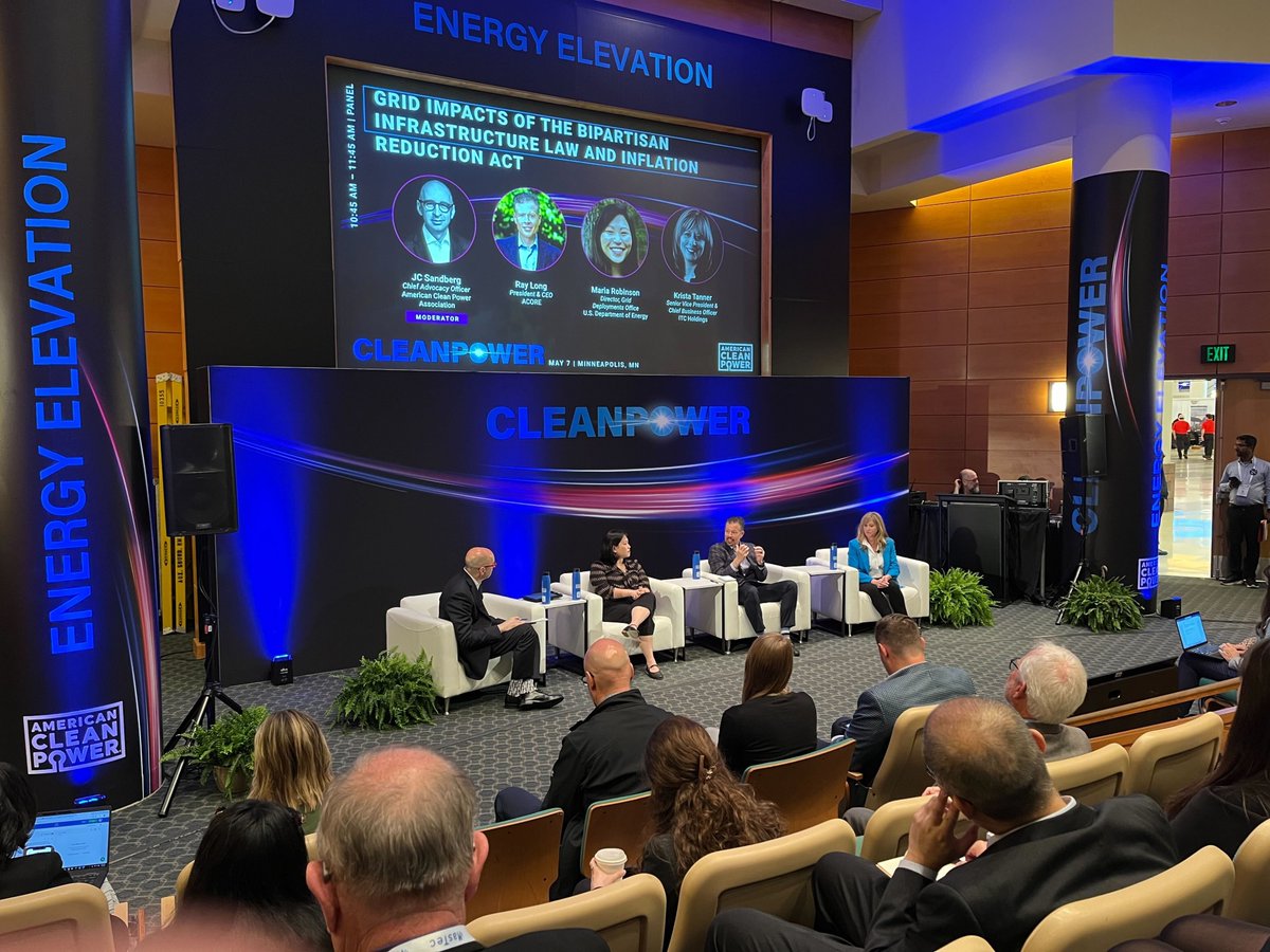ACORE's President and CEO Ray Long spoke at #CLEANPOWER24 today about the issues facing America's #grid. ⚡ To deliver #CleanEnergy to the areas of the country with the highest demand, we're going to need to double the pace of transmission capacity expansion by 2030.