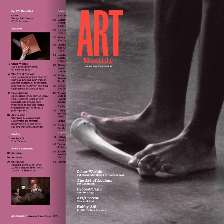 ArtMonthly's tweet photo. Free Digital Subscription

SPECIAL OFFER: All individual print subscriptions will be upgraded to combined print+digital subscriptions at no extra cost.

Offer ends Wed 8 May 2024.

Quarterly print subscriptions start at only £12.

https://t.co/AcaMBzBd5Z https://t.co/N9tUr6mXBu