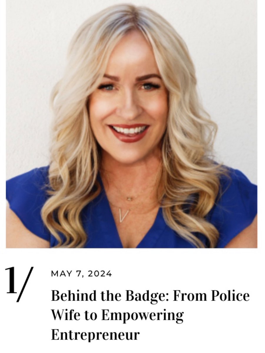 🚨NEW READ ALERT🚨 Wondering what it takes to transition from police wife to empowered entrepreneur? 🚔➡️💼 My latest Q & A spills all! Dive into the 'Police Wife Survival Guide' and my mentorship journey. Link in bio. Don't miss out! #NewArticle #PoliceWifeToEntrepreneur
