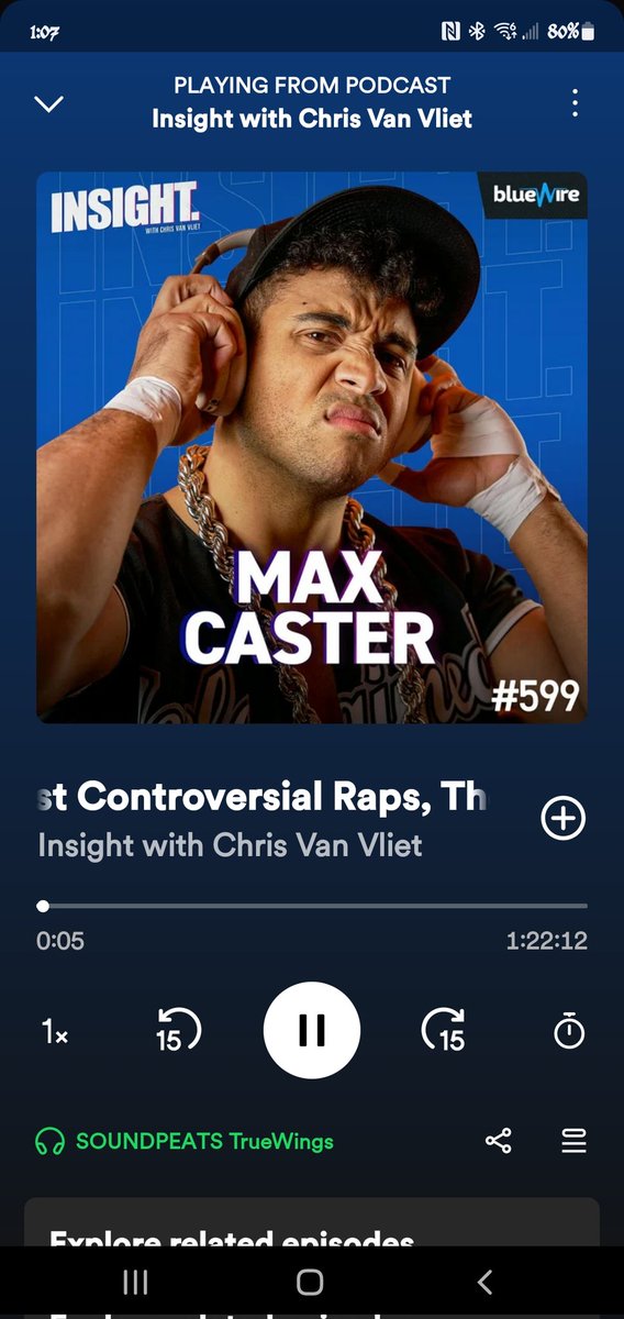 I'm Excited for this episode of @ChrisVanVliet with @PlatinumMax. Got the pleasure of meeting him and @Bowens_Official at Wrestlecon in Philly and they were Awesome... Because Everyone Loves The Acclaimed!! ❤✂️