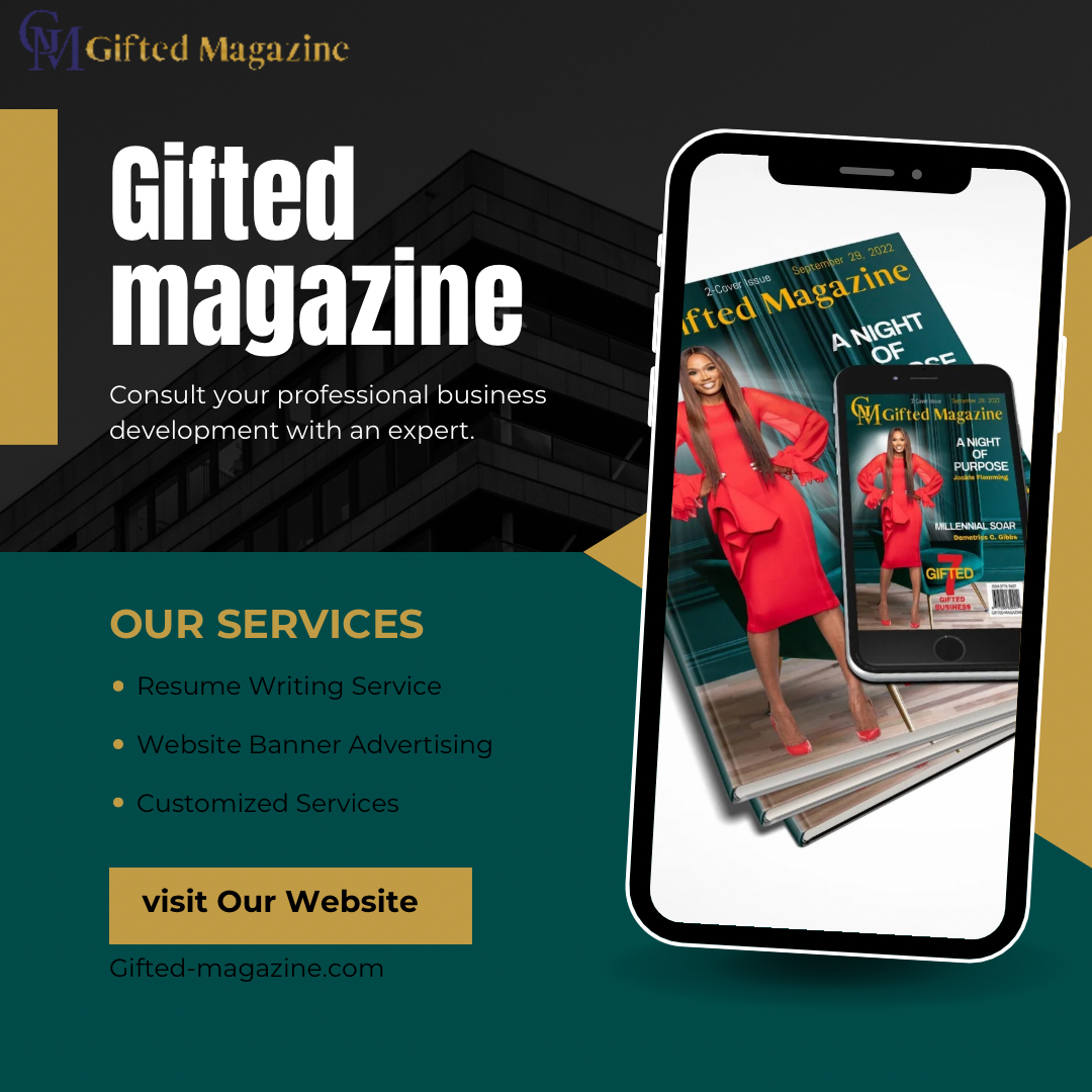 Looking for expert advice and insights to take your business to the next level? 💼✨ Consult with the professionals at Gifted Magazine!
#BusinessDevelopment 
#ExpertAdvice #GiftedMagazine
#GiftedPeople
#Community
#Leadership