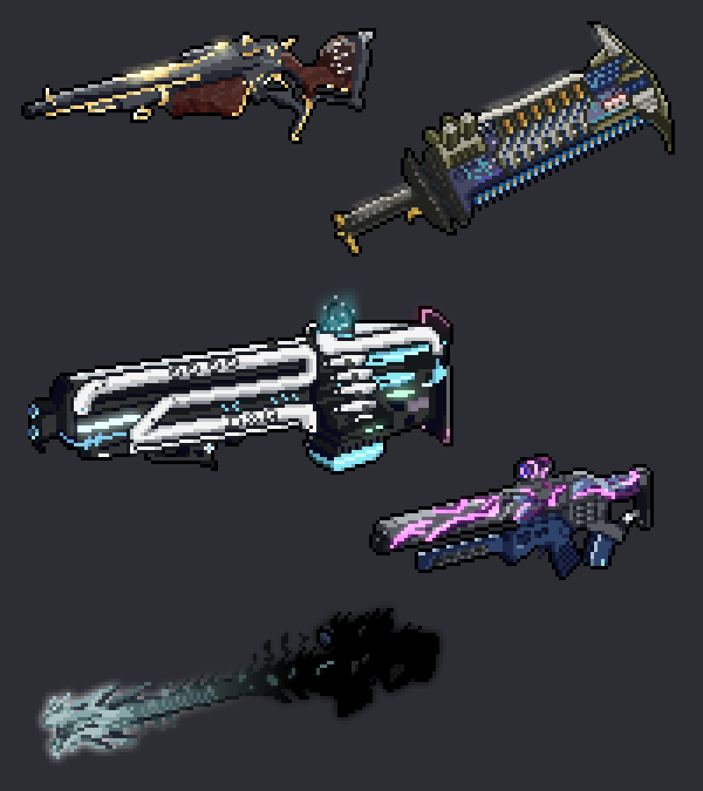 Destiny2 Weapons!!
#Destiny2Art #pixelart