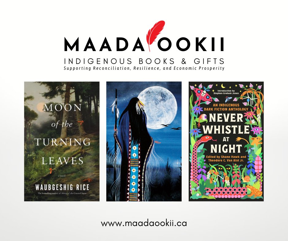 Maada’ookii, the Anishinaabemowin word for ‘s/he distributes gifts, or shares something with others’  perfectly encapsulates our mission. With over 25 years of experience in  First Nation and Public Libraries, customer service, and design, we’re  excited to share a handpicked…