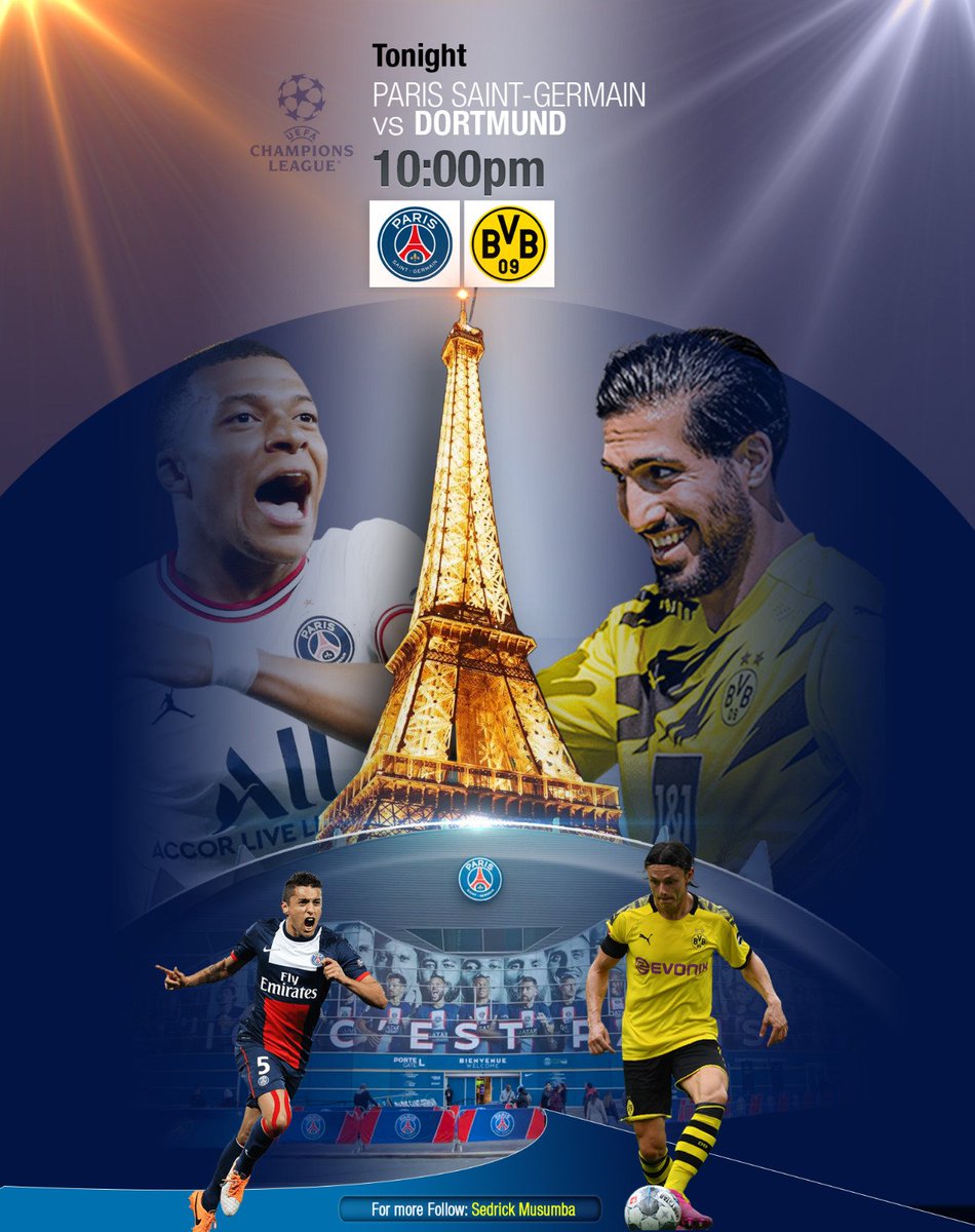 PSG vs Borussia Dortmund, #UEFAChampionsLeague #semifinal live on <a href="/radiomaisha/">Radio Maisha</a> at 10:00pm. Your Prediction?

If you're tuned repost 🔄