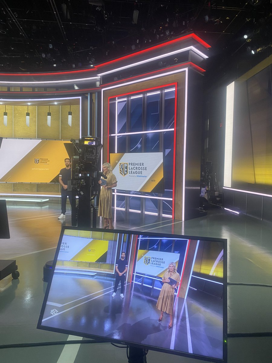 Little @SportsCenter sneak peek 👀 @PremierLacrosse Draft preview with @PaulRabil on our 2pm edition with @shaepeppler 🥍 The 2024 College Draft Tuesday | 7PM ET ESPNU & ESPN+