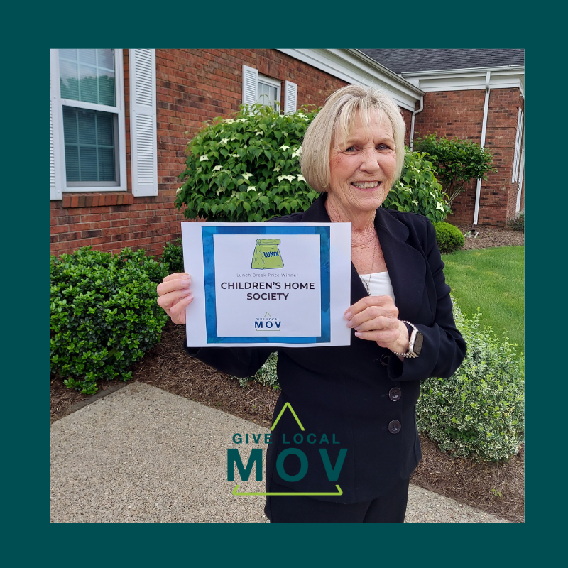 GiveLocalMOV's tweet image. Thrilled to announce that Children's Home Society of WV is the winner of our PWA Lunch Break Prize! 🎉🏆 Huge thanks to all 27 online donors who made this possible!

Thank you Sharon Albert with PWA for stopping by to announce the winner.