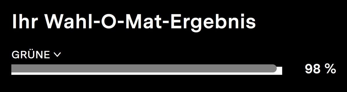 Und ihr so? 😊 #Wahlomat #Grüne