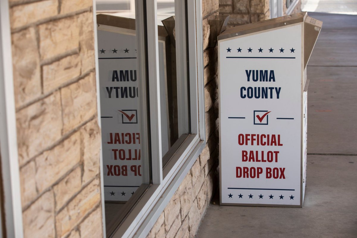 Why is this being allowed in States? With almost 90% of the state casting mail-in ballots in 2020 and residents relying heavily on drop boxes Arizona’s signature matching and drop box procedures will remain in place ahead of the 2024 election, a state court judge ruled