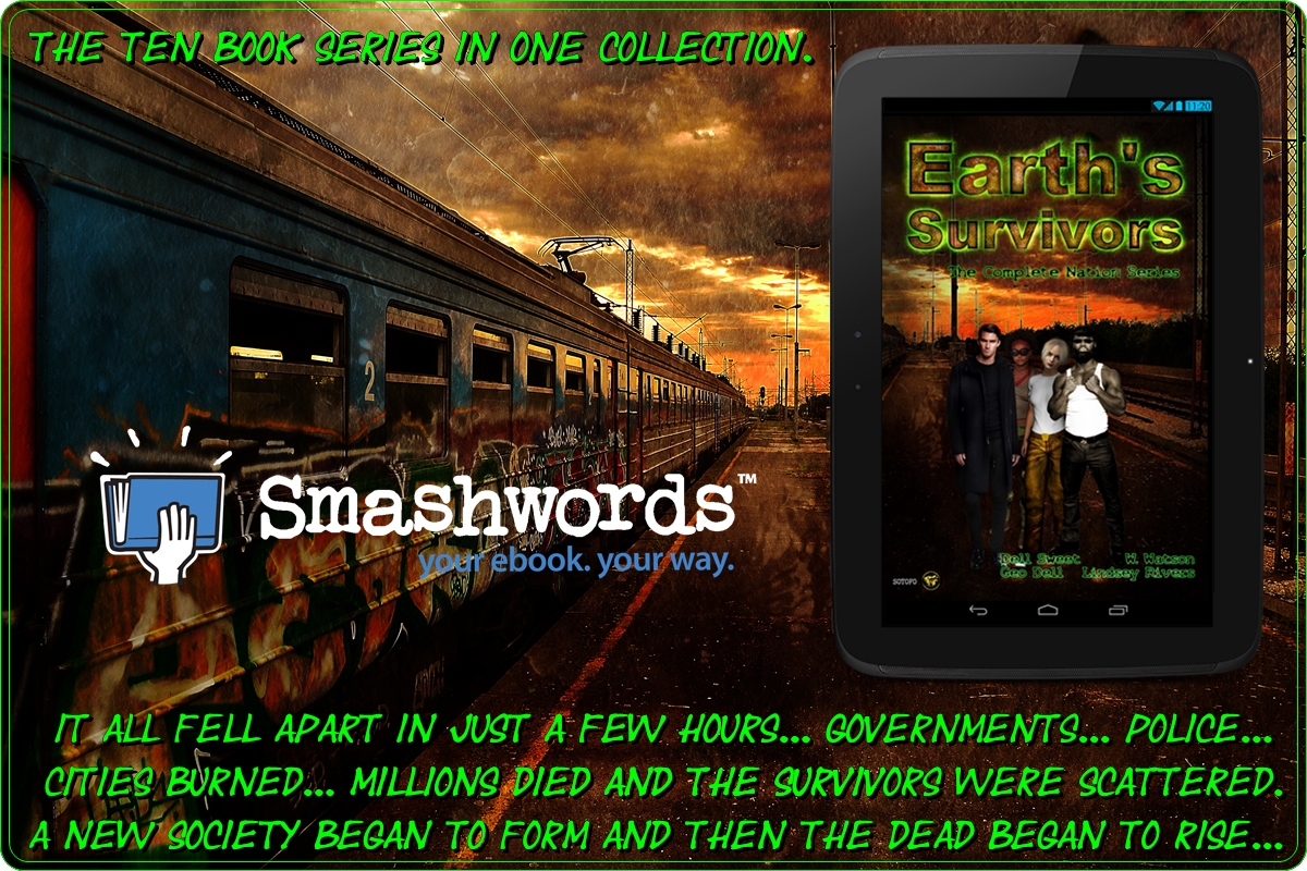 Earth's Survivors: The Nation Collection contains the entire ten book Earth's Survivors series in one volume. Follow the survivors as they struggle to survive in a vastly changed world... 
#WWWatson #Smashwords #ApocalypticFiction #Horror #readers 1l.ink/Z5NX6DS
