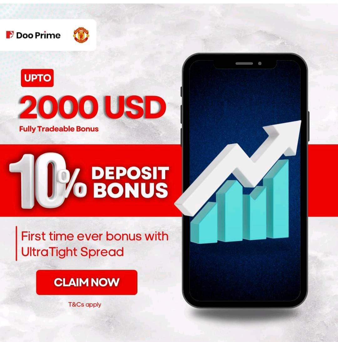 10% Deposit Bonus with 0.1 PIP Spread available at > my.dooprime.com/links/go/15595

#DooPrime #DepositBonus #multiregulated