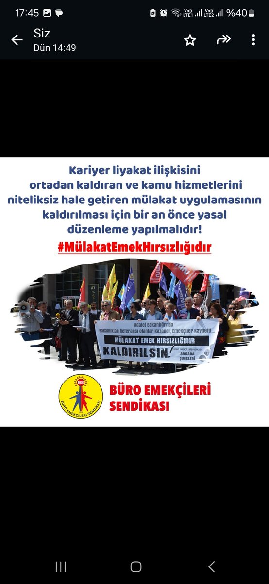 #MülakatEmekHırsızlığıdır