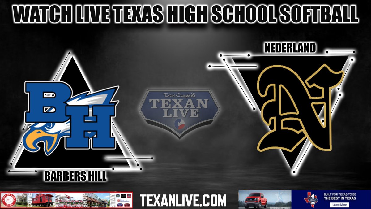 WATCH THIS SOFTBALL GAME LIVE REGIONAL QUARTERFINAL PLAYOFFS Barbers Hill vs Nederland Thursday 5/9/2024 @jdsetxsports on the call Coverage Begins at 6:30pm For the Live Link Click Here: bit.ly/3UOopv5