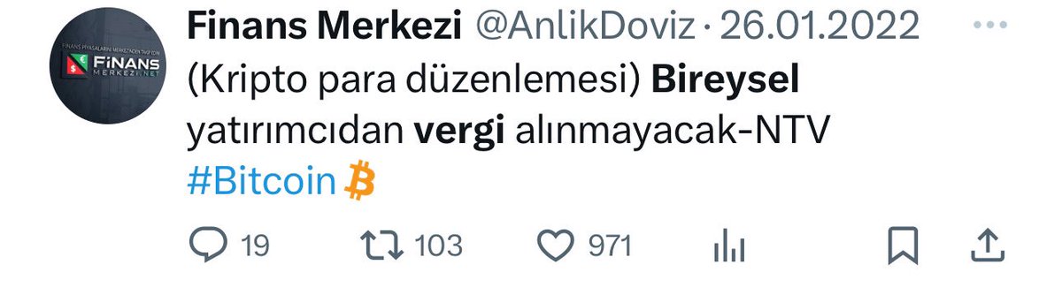 Çok bir şey istemiyoruz. Sözünüz de durun!

#VergisizKripto