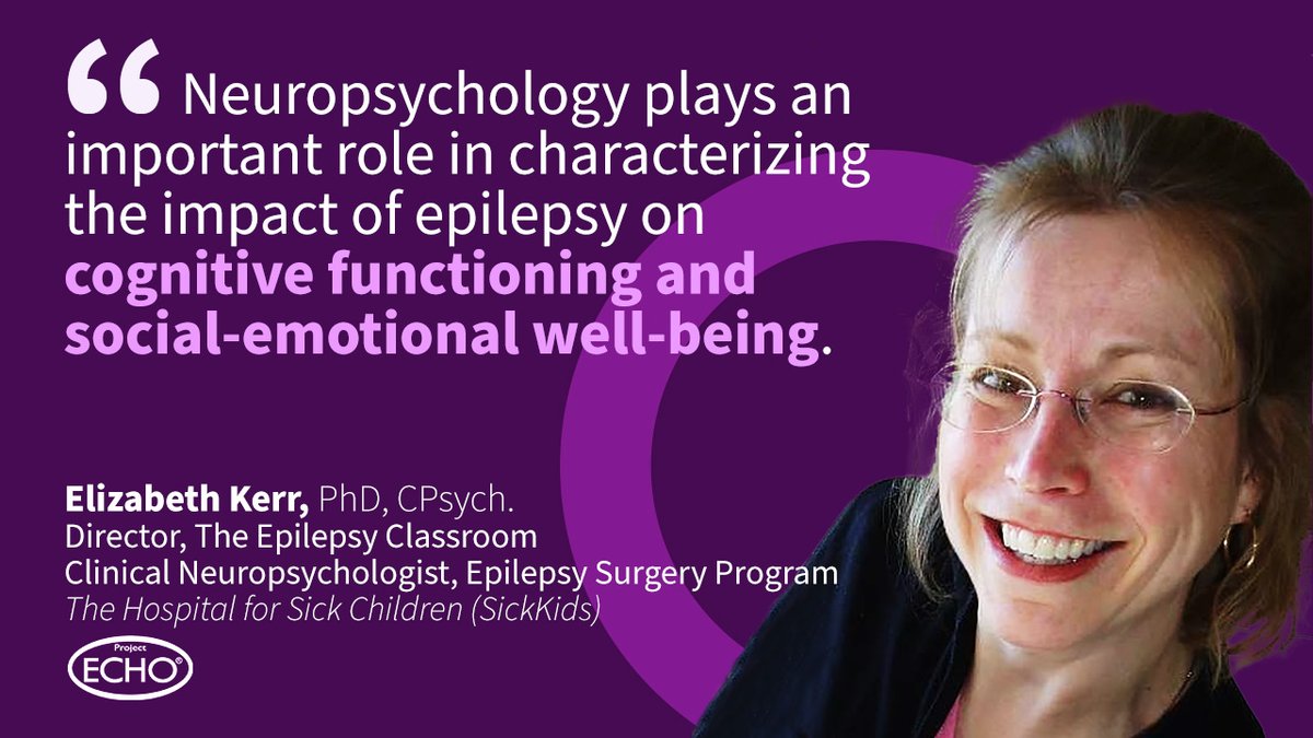 It's #MentalHealthWeek! We celebrate the role of neuropsychology in #epilepsy care and our KT/CME community. Dr. Elizabeth Kerr is a clinical neuropsychologist @SickKidsNews and an educator on our SickKids hub team. #CompassionConnects Learn more+⤵️ oen.echoontario.ca/the-role-of-a-…