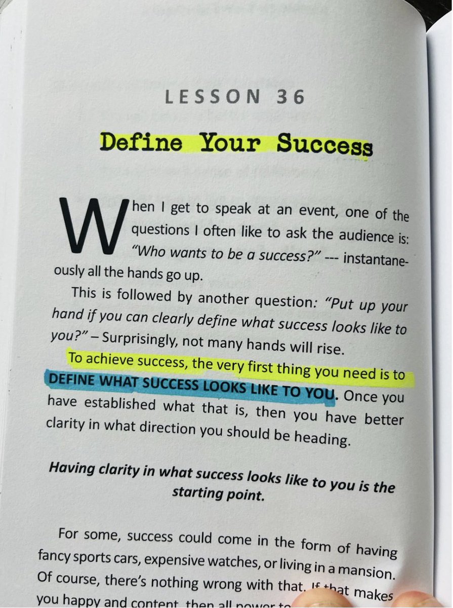 What does Success look like to you? a.co/d/0Tk3k39