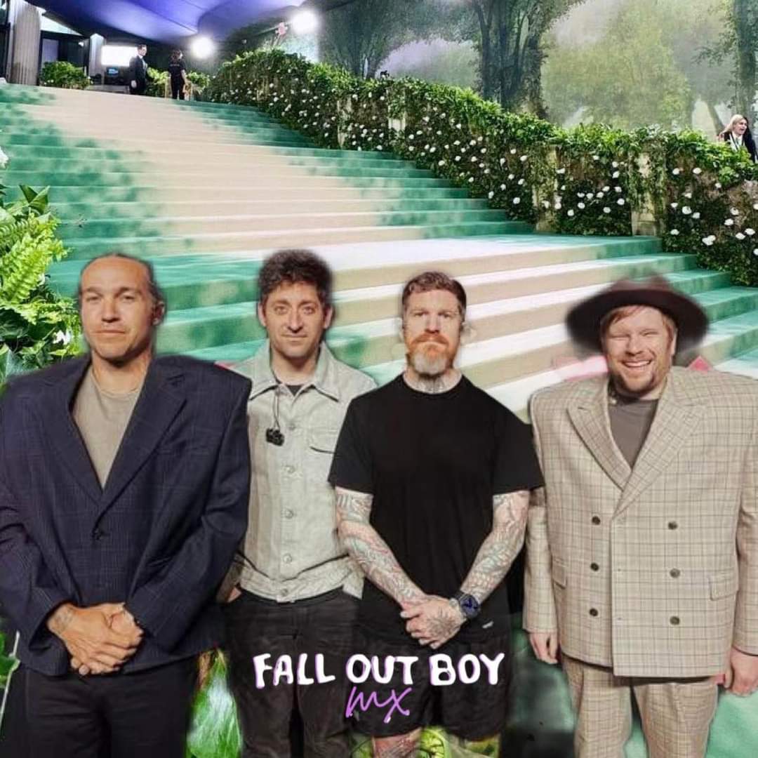 ¡Fall Out Boy en el Met Gala 2024! ✨

#falloutboy #metgala