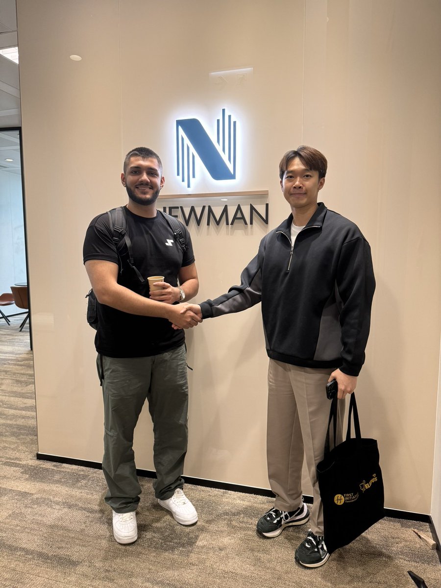 Pleasure meeting @adriannewman21 at the @Newmancapitalvc office in Hong Kong Great conversation & energy, his desire to impact is felt Coming from TradFi, Adrian is a founder/VC web3 is lucky to have QOTD: “the best gift you can give yourself is the gift of possibility”