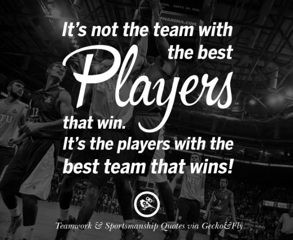 'PLAYERS: When your coach doesn't play you, they aren't disrespecting you or hating on you. They are respecting your teammates and loving the team. Good coaches play the players that make up the best team and that are the most trusted team members.' @CoachBechler