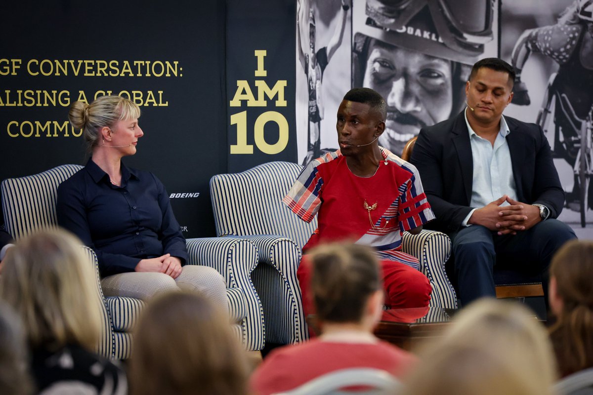 “The work of the Invictus Games Foundation has given me hope.” – Dean Onwuchikwa Thank you to Dean from Team Nigeria for being with us today at the IGF Conversation and sharing his story. #IAMHere #IAM10