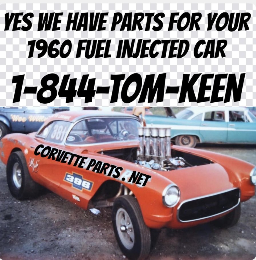 . @KeenParts get fueled with fuel injection parts at 1-844-TOM-KEEN CorvetteParts.net 👇👇👇👇👇