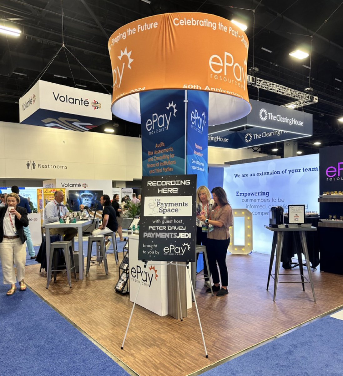 At <a href="/NachaOnline/">Nacha</a>'s #Payments2024? Come see ePayAdvisors at <a href="/ePayResources_/">ePayResources</a> booth 410 to talk #compliance #riskmanagement and #payments #strategy #consulting with Tracy Merritt, Crissy Terry, and Kristina Lawless! Listen in as <a href="/paymentsjedi/">Peter Davey</a> guest hosts #ThePaymentsSpace podcast!