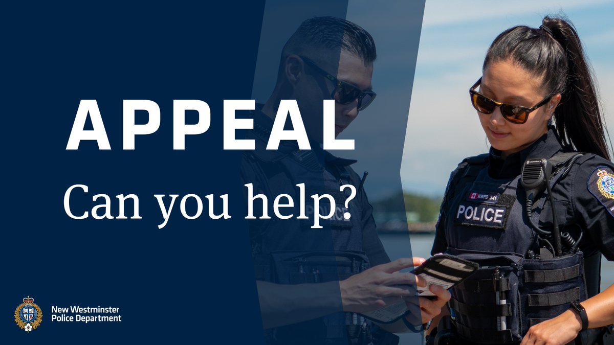 We're seeking CCTV or dash-cam footage from the area of Edinburgh Street and 20th Street between 8:30pm and 10:30pm from May 5th following a break and enter into a second story townhouse bedroom. nwpolice.org/blog/2024/05/0… #NewWest