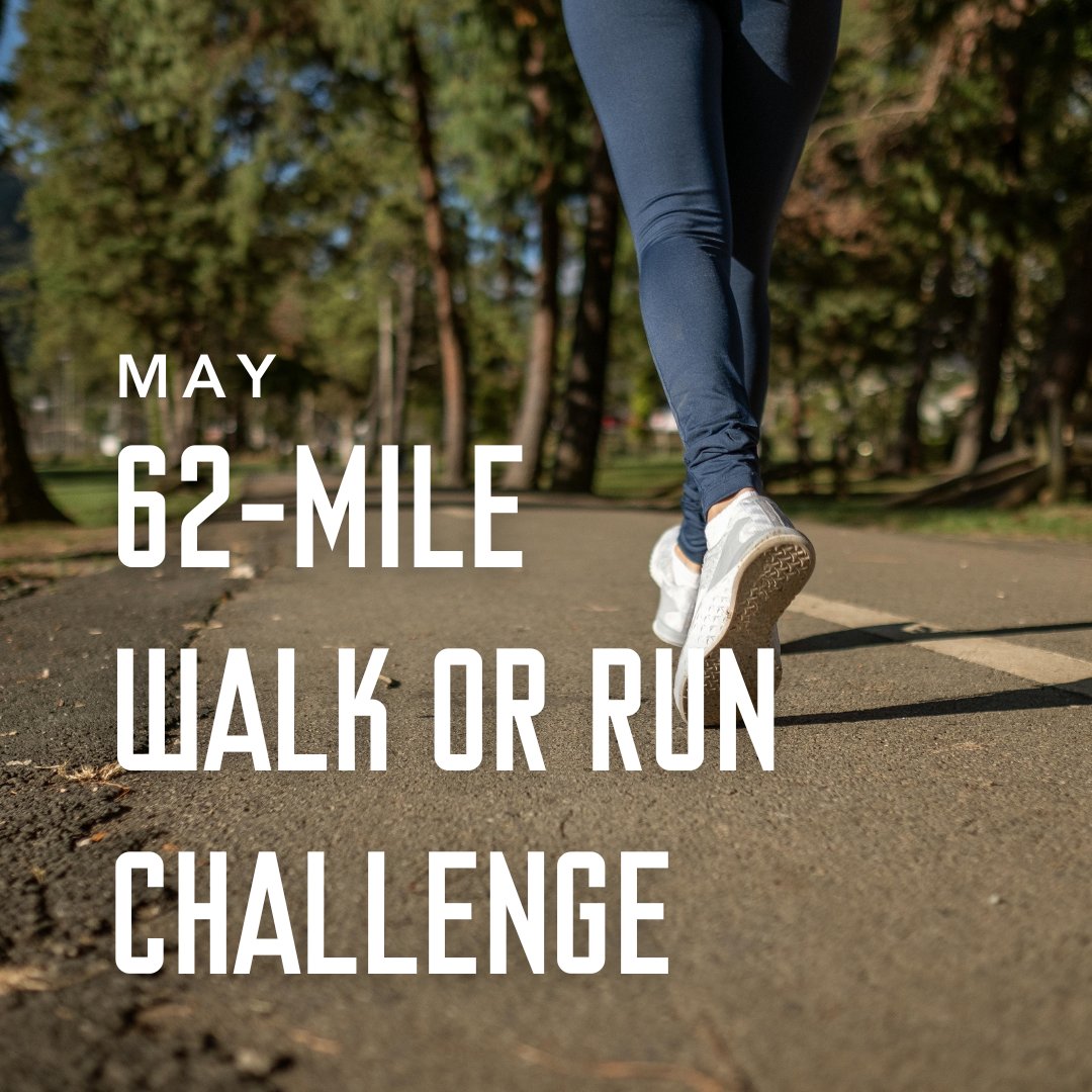 Are you running or walking your way to 62 miles this month? Whatever your method, we hope you're crushing those goals!

Still need to sign up for the #62MileWalkOrRunChallenge? bit.ly/4aWlUwb

#Mission22 #M22 #MayChallenge #VeteranWellness #FundraisersForVets